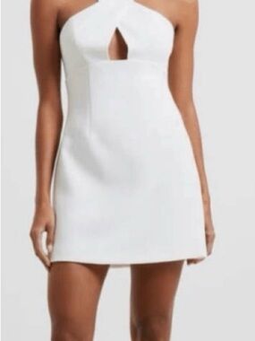 eva franco halter swing mini dress Halter Swing Mini Dress – Green Seaglass Petal – Eva Franco